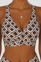 Bikini Modellante Stampa a Rombi