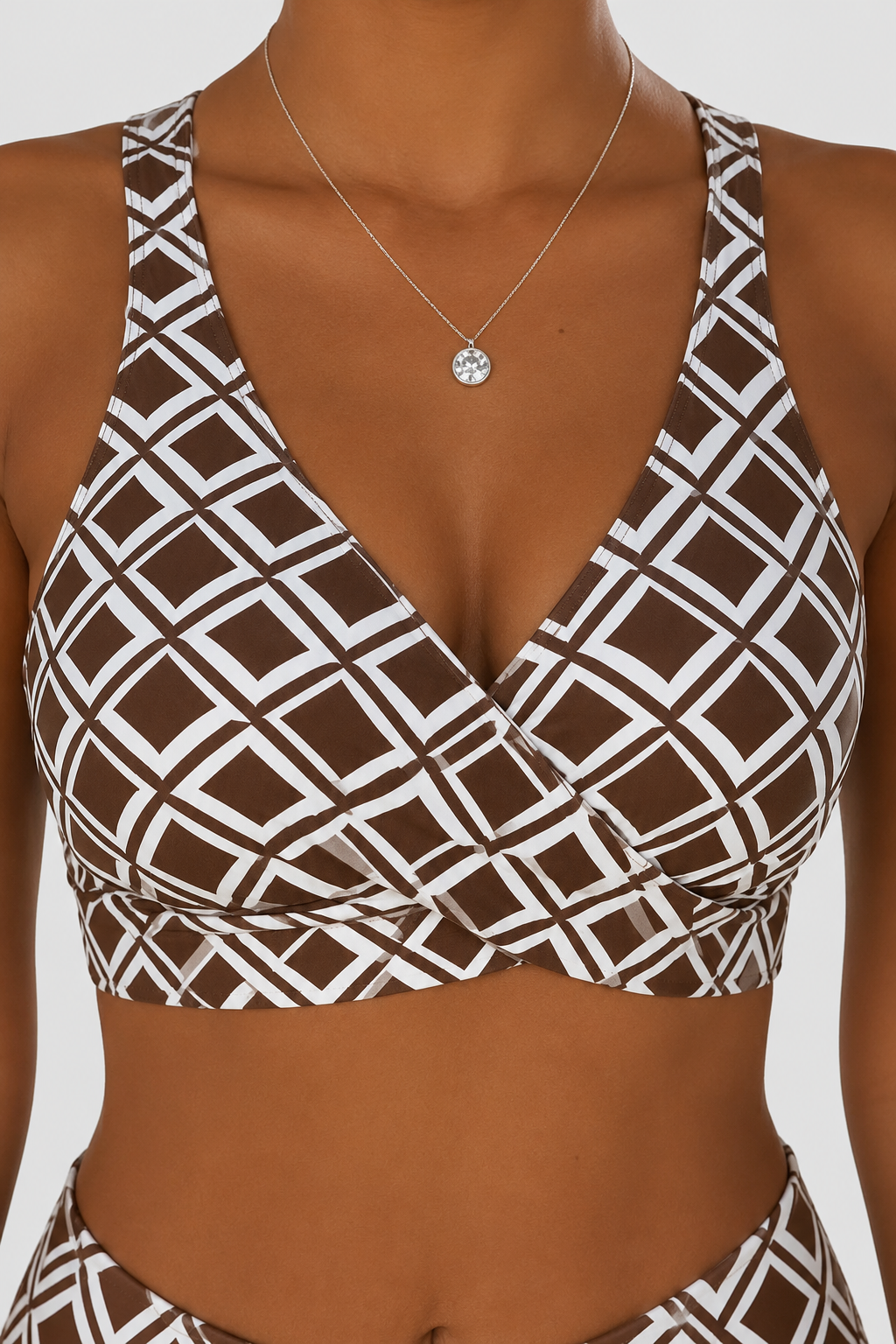 Bikini Modellante Stampa a Rombi