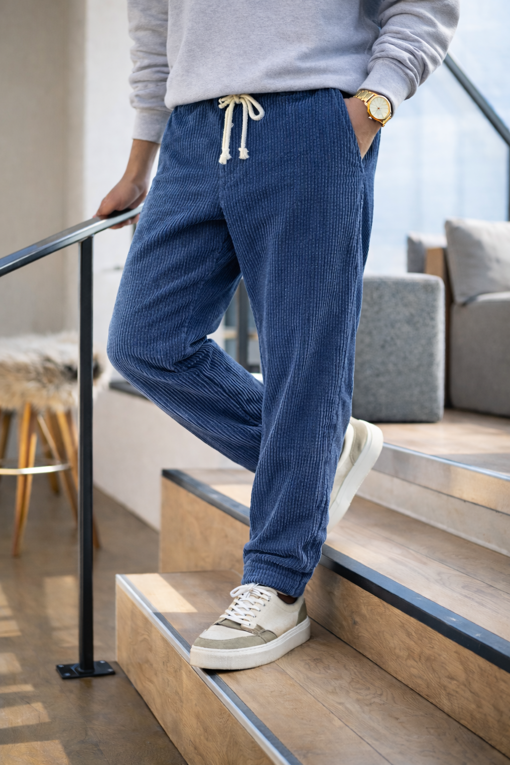 Pantalones de pana cómodos