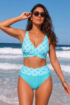 Bikini Modellante Stampa a Rombi