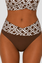 Bikini Modellante Stampa a Rombi