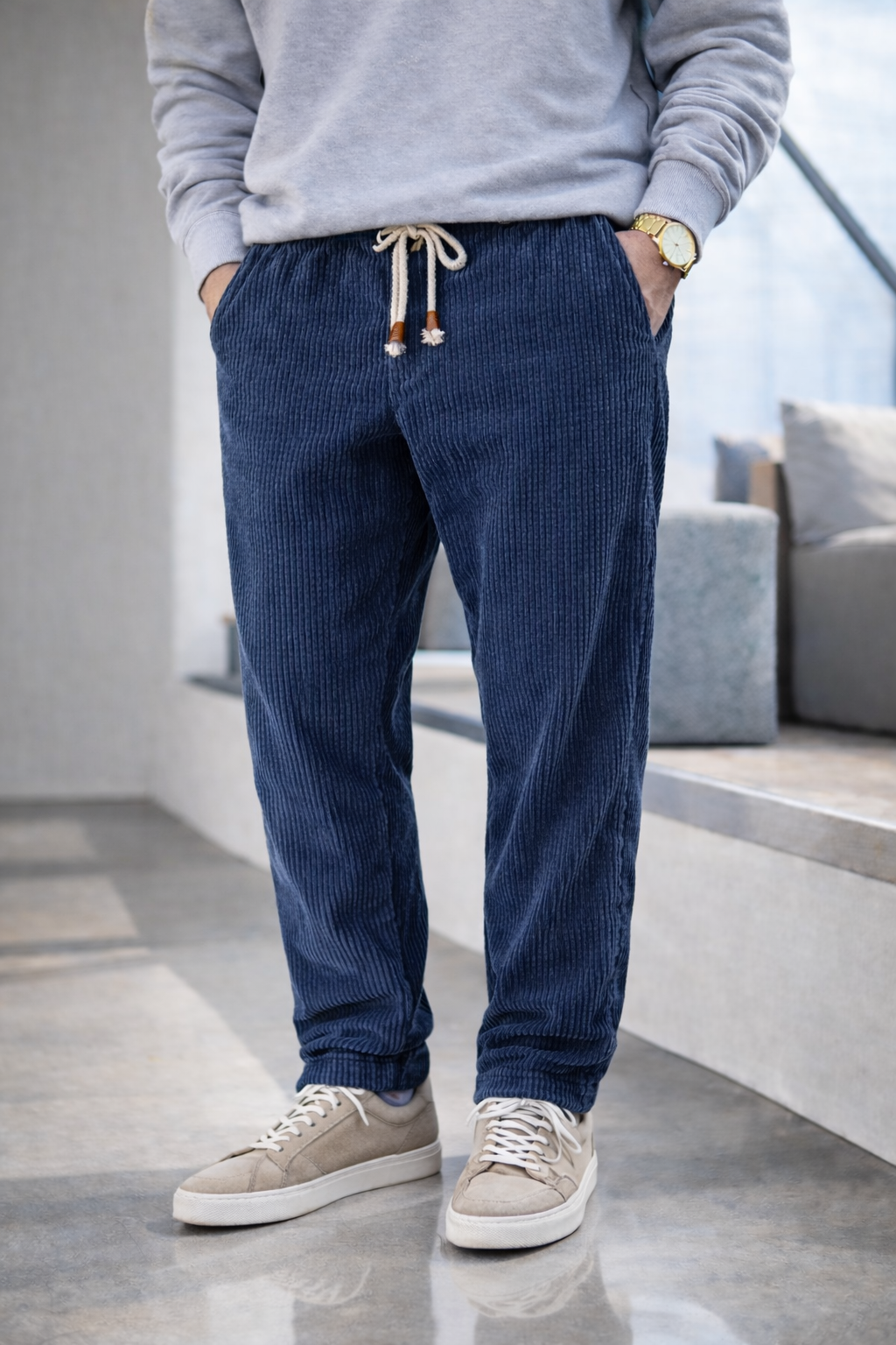 Pantalones de pana cómodos